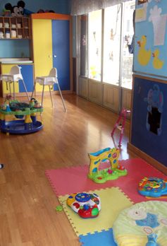 Centro Infantil Los Ángeles aula con juguetes